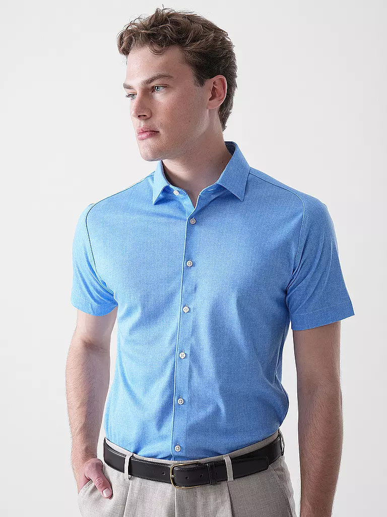 DESOTO | Jerseyhemd Slim Fit  | Blu
