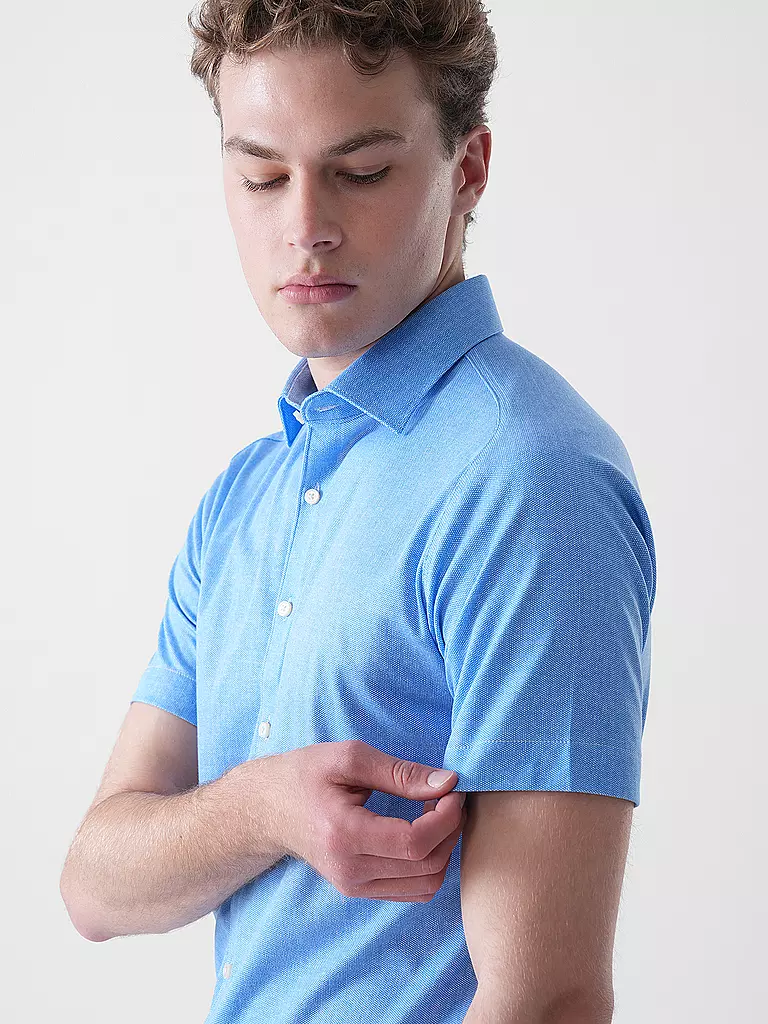 DESOTO | Jerseyhemd Slim Fit  | Blu