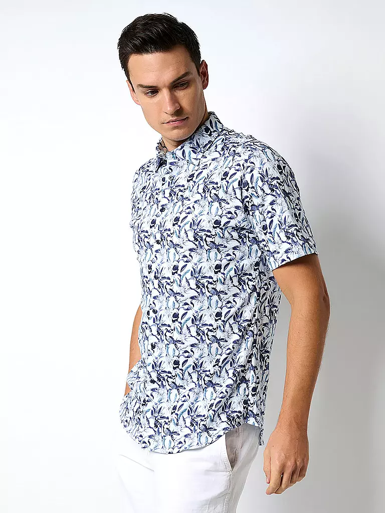 DESOTO | Jerseyhemd Slim Fit  | Bianco