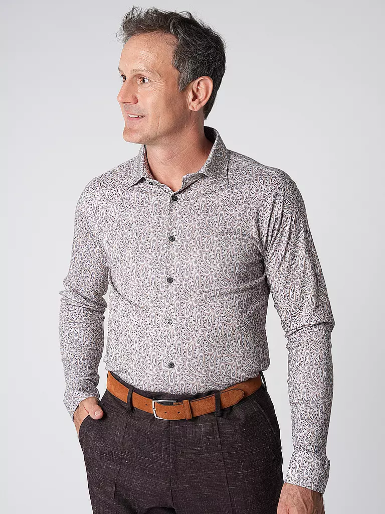 DESOTO | Jerseyhemd | Marrone
