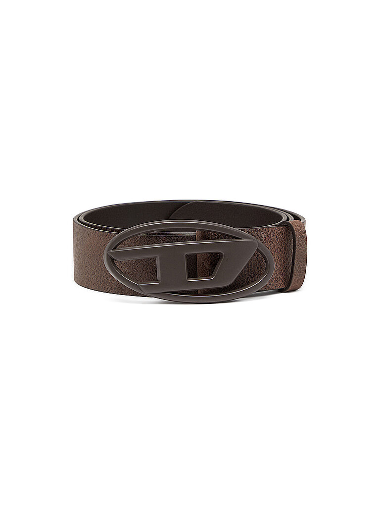 Cintura in pelle marrone 90