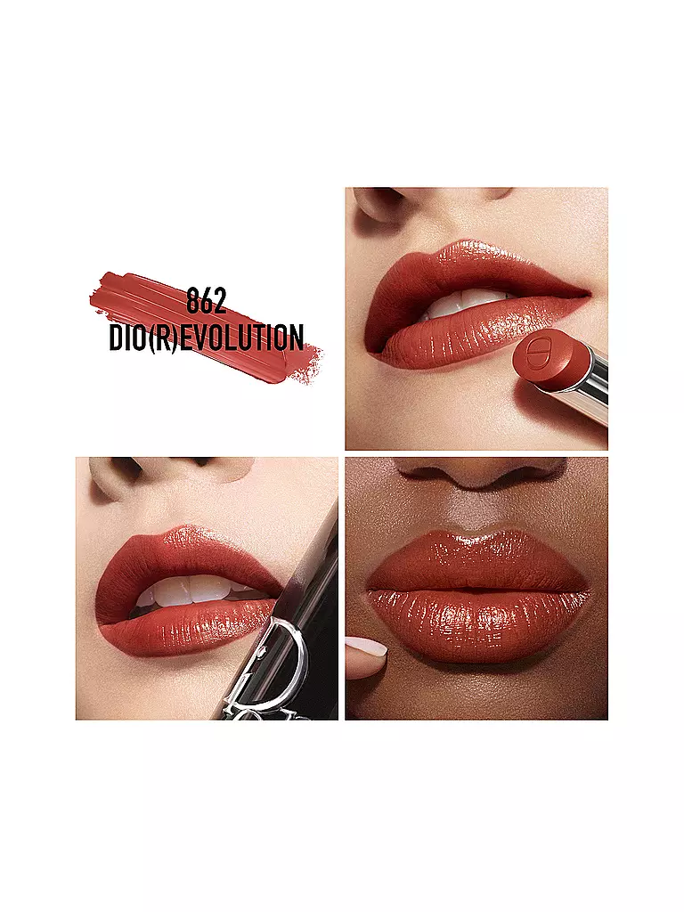 DIOR | Dior Addict Refill per il rossetto con finish brillante (862 Dio(r)evolution) | Bacca