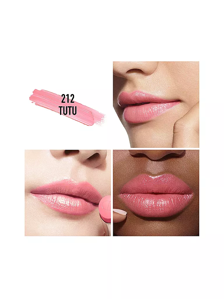 DIOR | Dior Addict Rossetto con Finitura Brillante (212 Tutu) | Rosa
