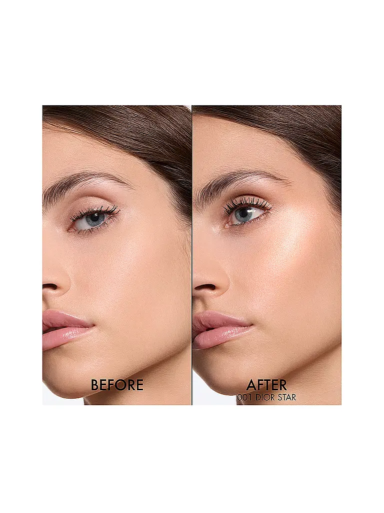 DIOR | Dior Forever Glow Luminizer Edizione Limitata Illuminante a Lunga Tenuta - Acido Ialuronico (001 Dior Star) | Trasparente