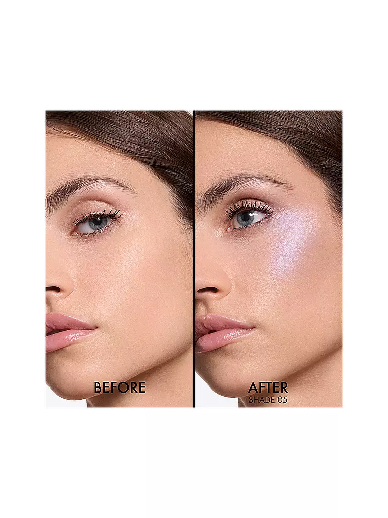 DIOR | Dior Forever Glow Luminizer Illuminante arricchito con acido ialuronico (05 Blue Strobe) | Grigio chiaro