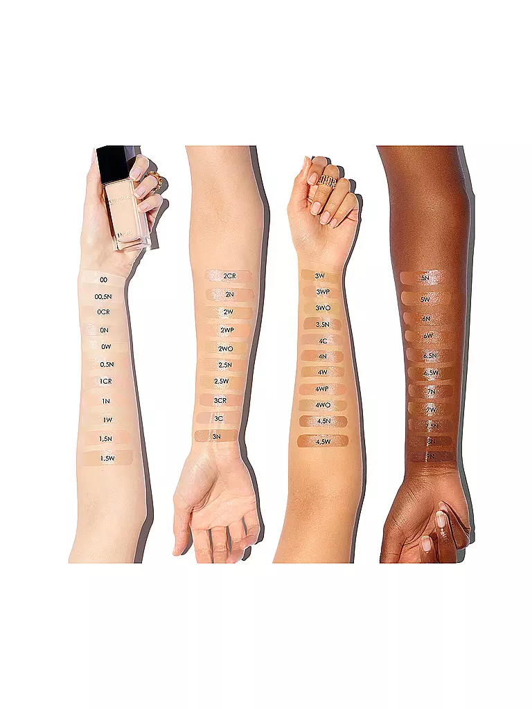 DIOR | Dior Forever Skin Glow Foundation 24H (00,5N) | Beige