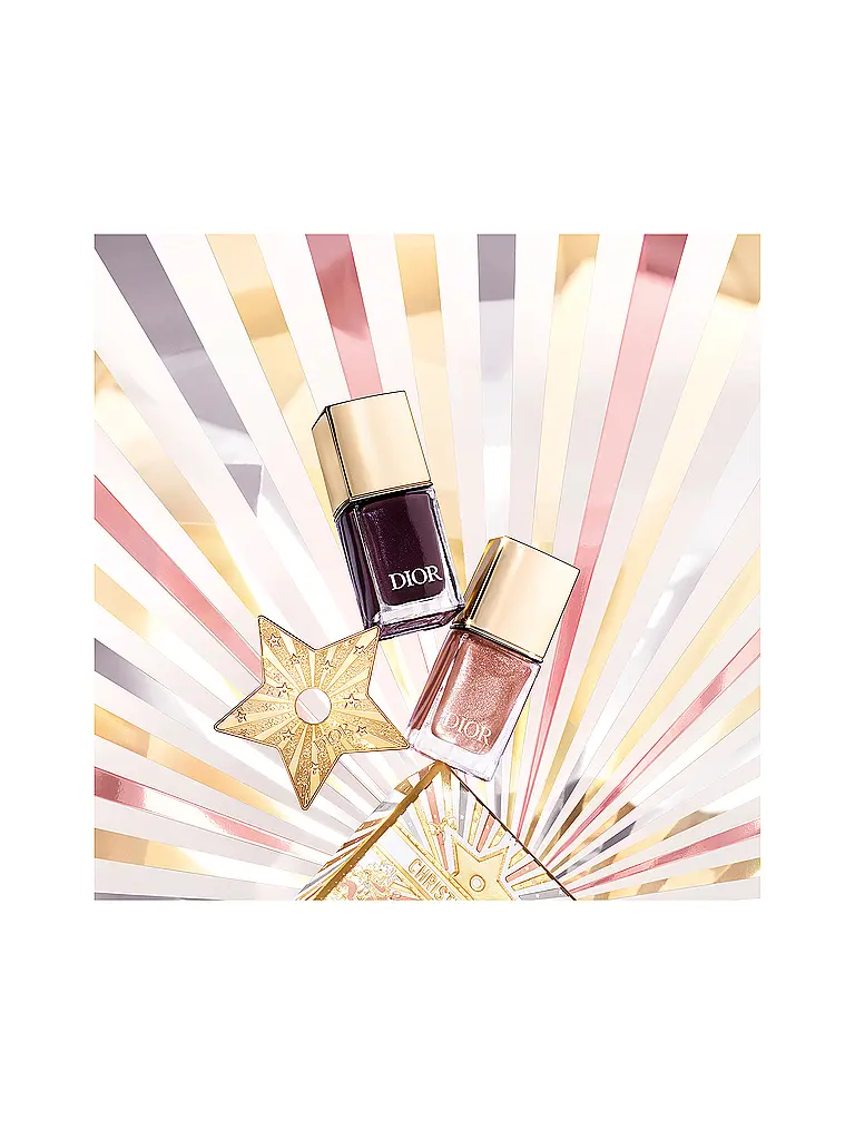 DIOR | Dior Vernis Smalto e Top Coat Glitter Edizione Limitata (124 Gold Circus) | 