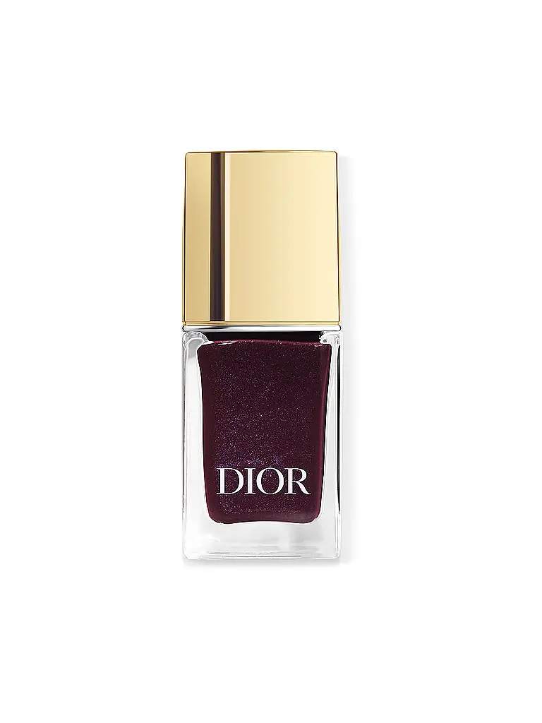 DIOR | Dior Vernis Smalto e Top Coat Glitter Edizione Limitata (690 Plum Parade) | Bacca