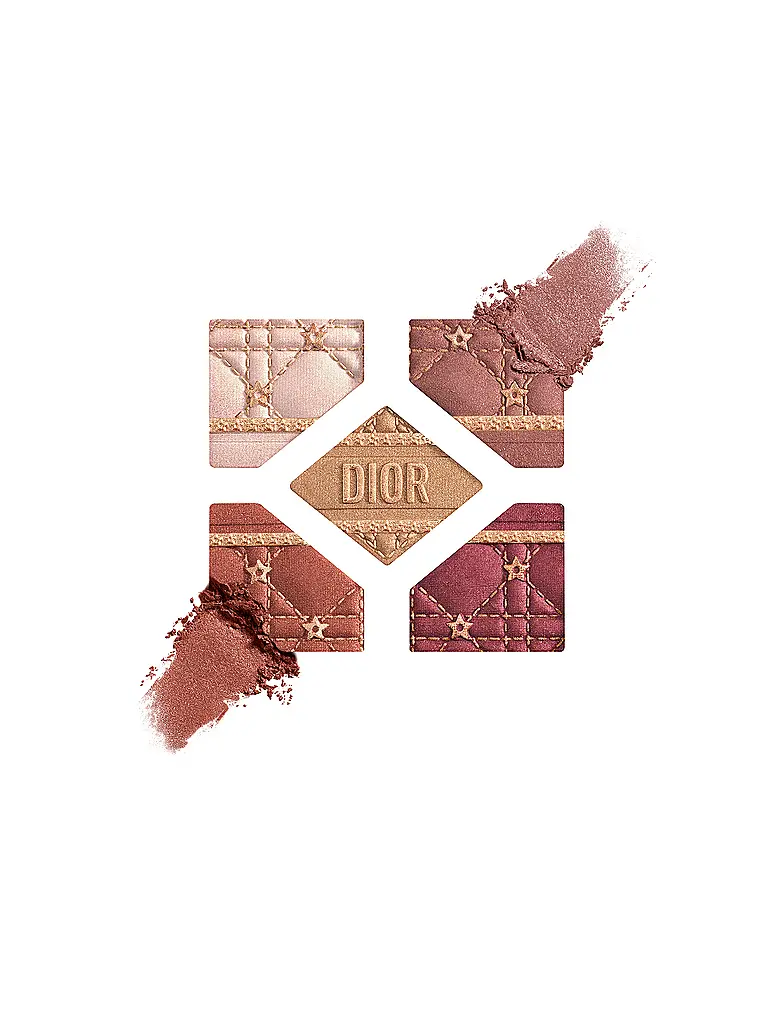 DIOR | Diorshow 5 Couleurs Limited Edition Palette di ombretti con 5 ombretti (636 Fiery Circus) | Cammello