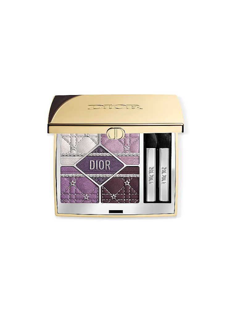 DIOR | Diorshow 5 Couleurs Palette Ombretti Edizione Limitata con 5 Ombretti (912 Plum Parade) | Grigio
