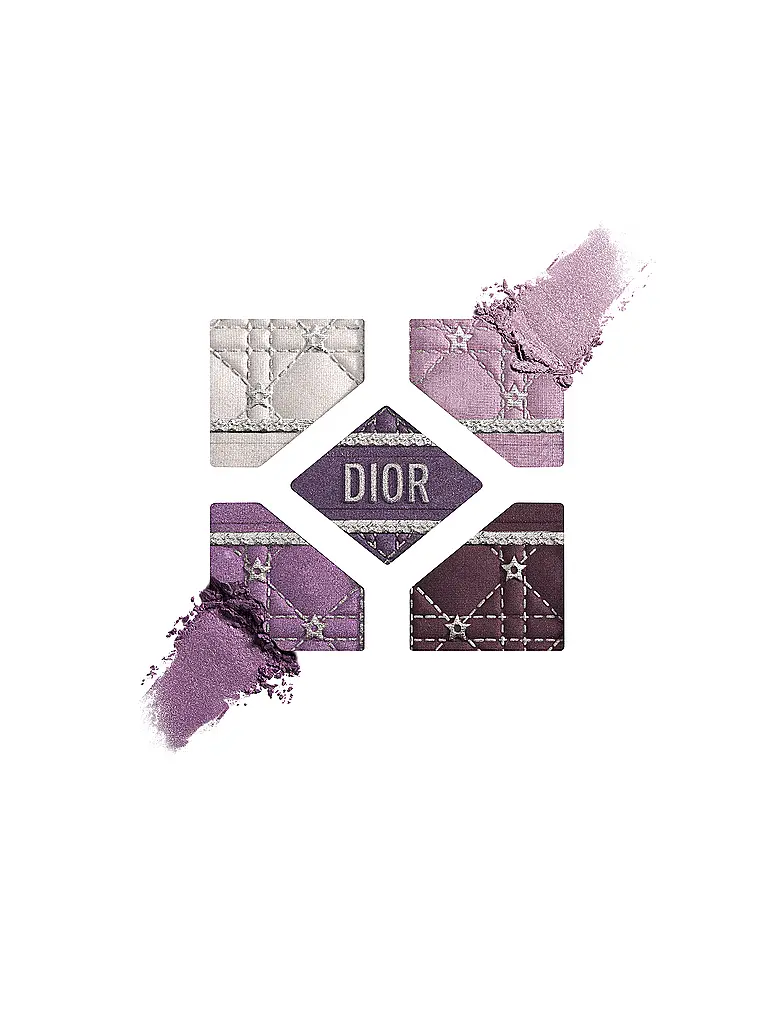 DIOR | Diorshow 5 Couleurs Palette Ombretti Edizione Limitata con 5 Ombretti (912 Plum Parade) | Grigio