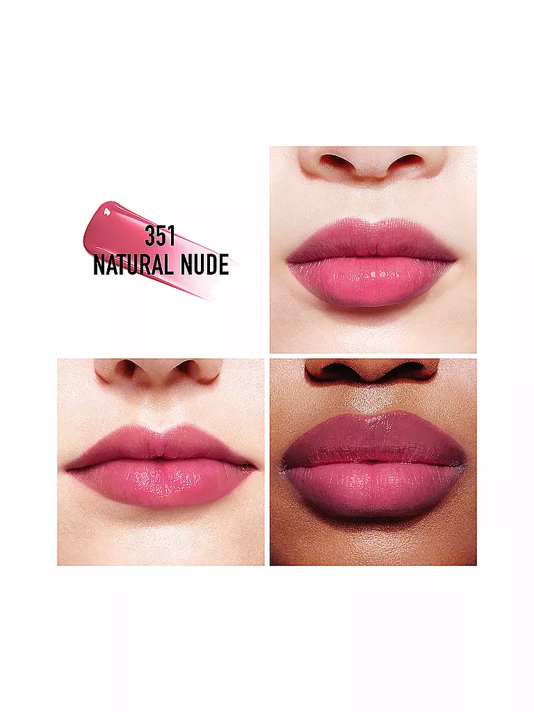 DIOR | Lipgloss - Dior Addict Lip Tint (351 Natural Nude) | Rosa