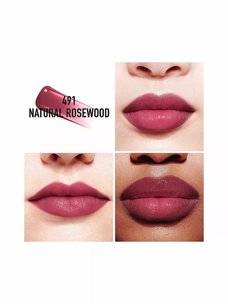 DIOR | Lipgloss - Dior Addict Lip Tint (491 Natural Rosewood) | Bacca