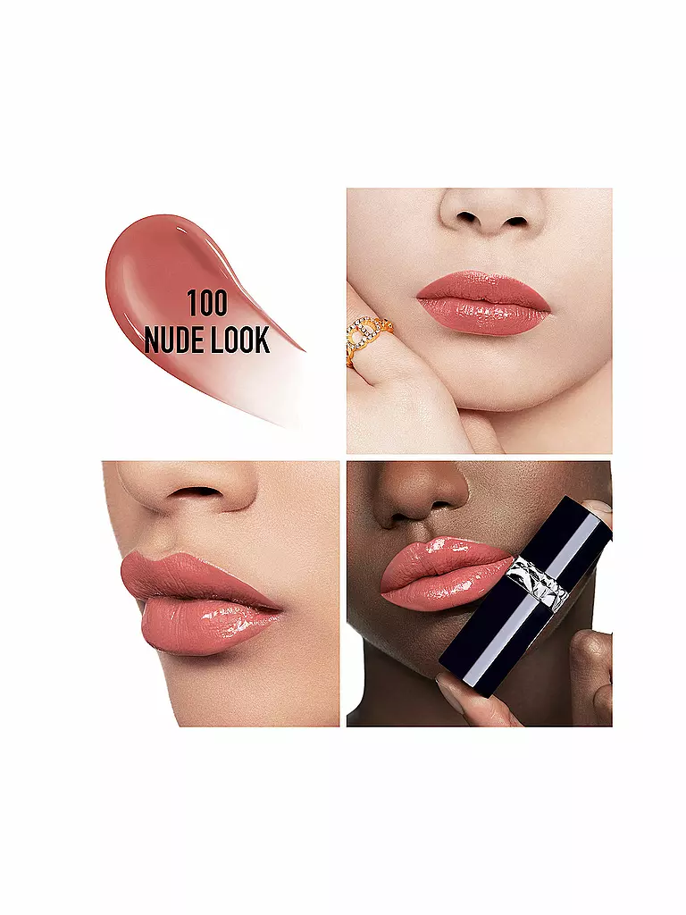 DIOR | Lipgloss - Rouge Dior Forever Liquid (100 Nude Look) | Rosa