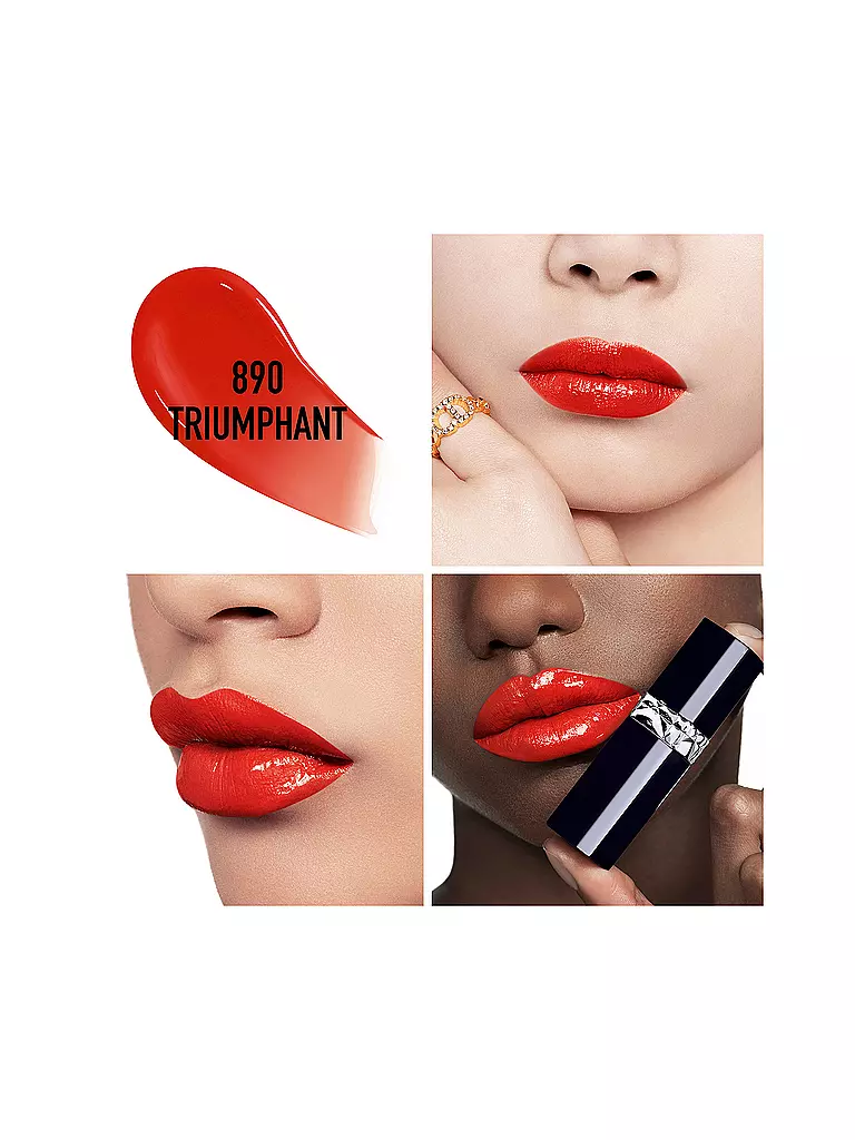 DIOR | Lipgloss - Rouge Dior Forever Liquid (890 Triumphant) | Rosso