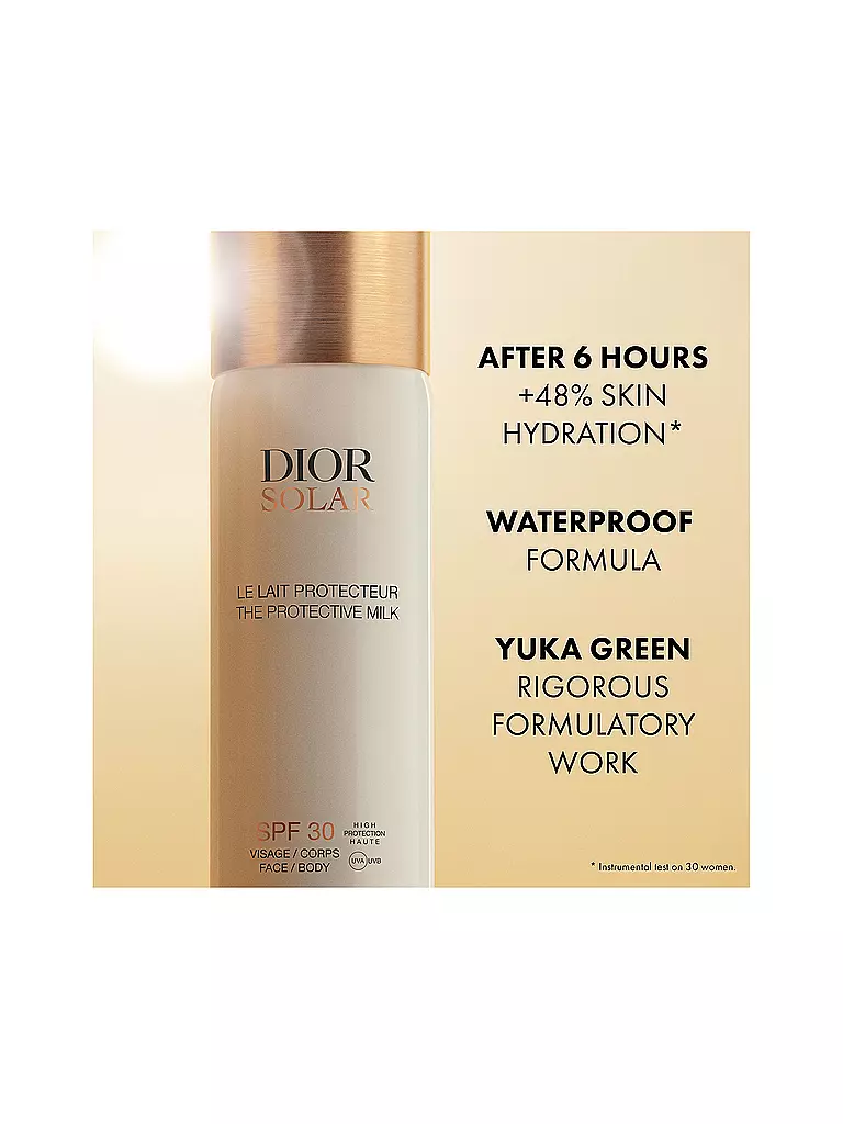 DIOR | Protezione solare - Dior Solar Le Lait Protecteur Visage et Corps SPF 30 125ml | Senza colore
