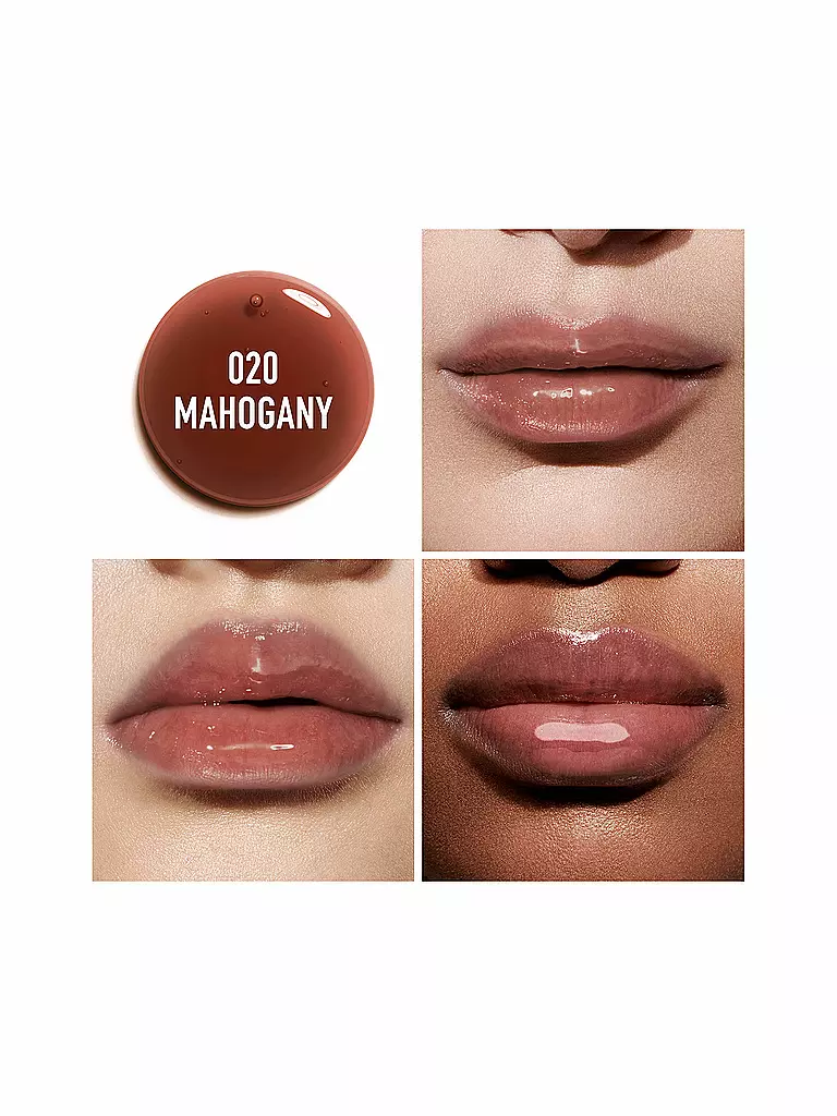 DIOR | Rossetto - Dior Addict Lip Glow Oil (020 Mogano) | Marrone