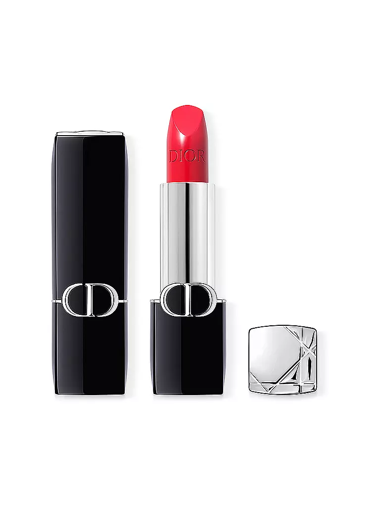 DIOR | Rossetto - Rouge Dior Satin Lipstick (520 Feel Good) | Rosso