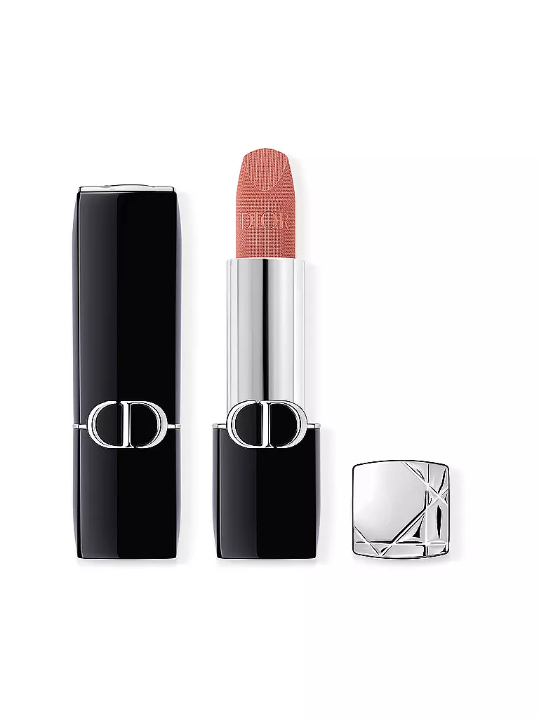 DIOR | Rossetto - Rouge Dior Velvet Lipstick (100 Nude Look) | Cammello