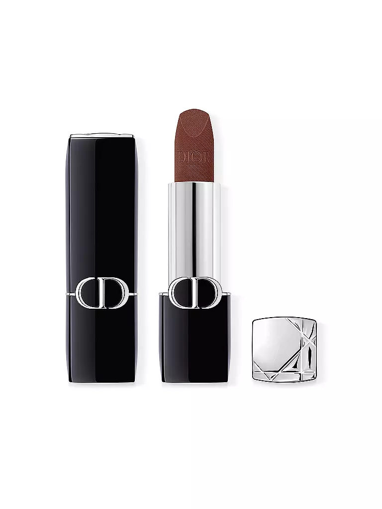 DIOR | Rossetto - Rouge Dior Velvet Lipstick (400 Nude Line) | Marrone
