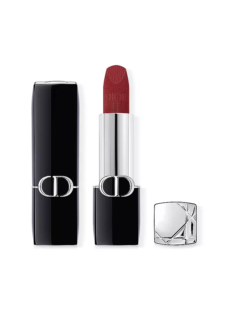 DIOR | Rossetto - Rouge Dior Velvet Lipstick (909 Midnight) | Bacca