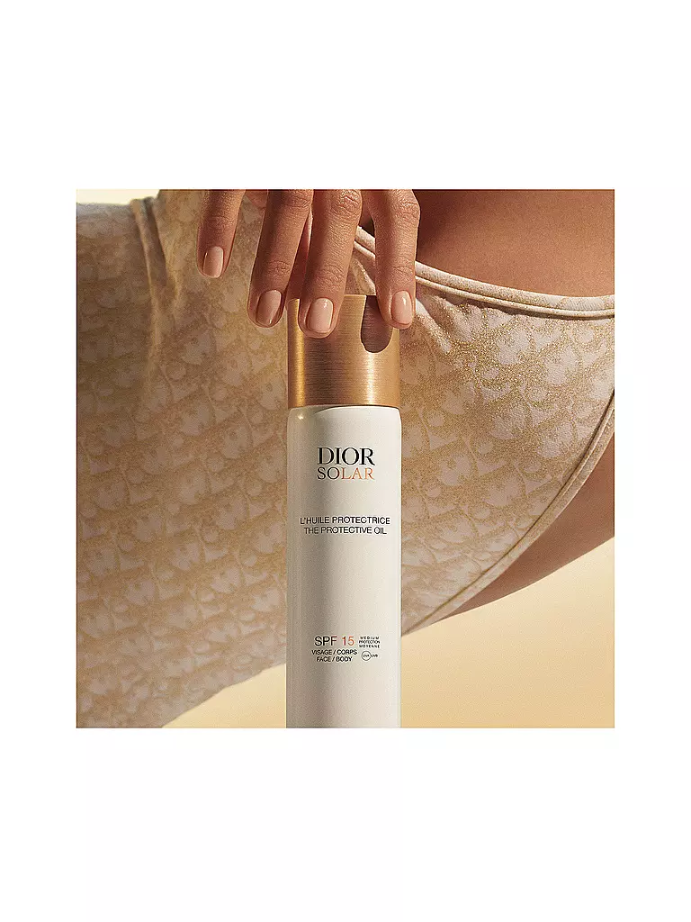 DIOR | Sonnenpflege - Dior Solar L'Huile Protectrice Visage et Corps SPF 15 125ml | 