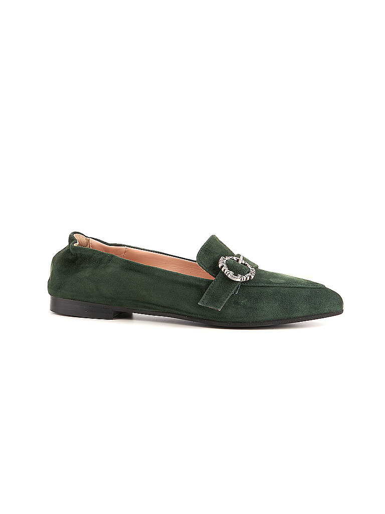 Mocassini verde scuro 39