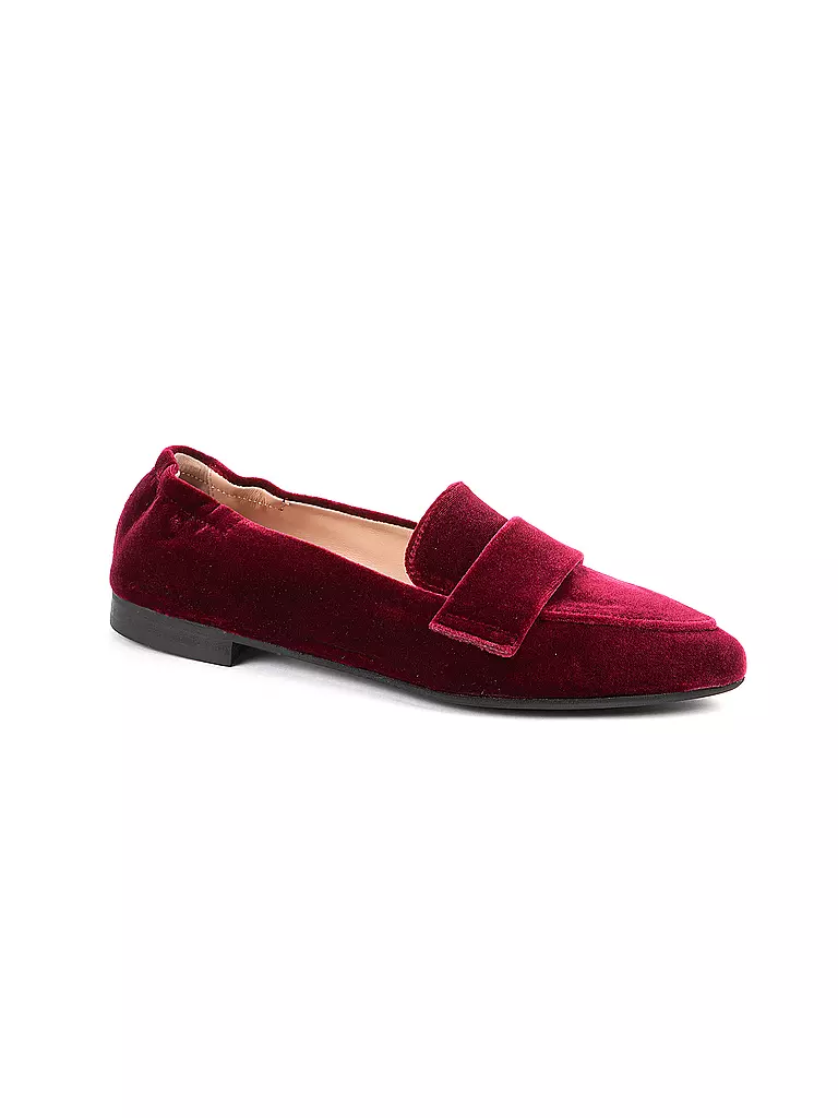 DIRNDL & BUA | Mocassini | Rosso scuro