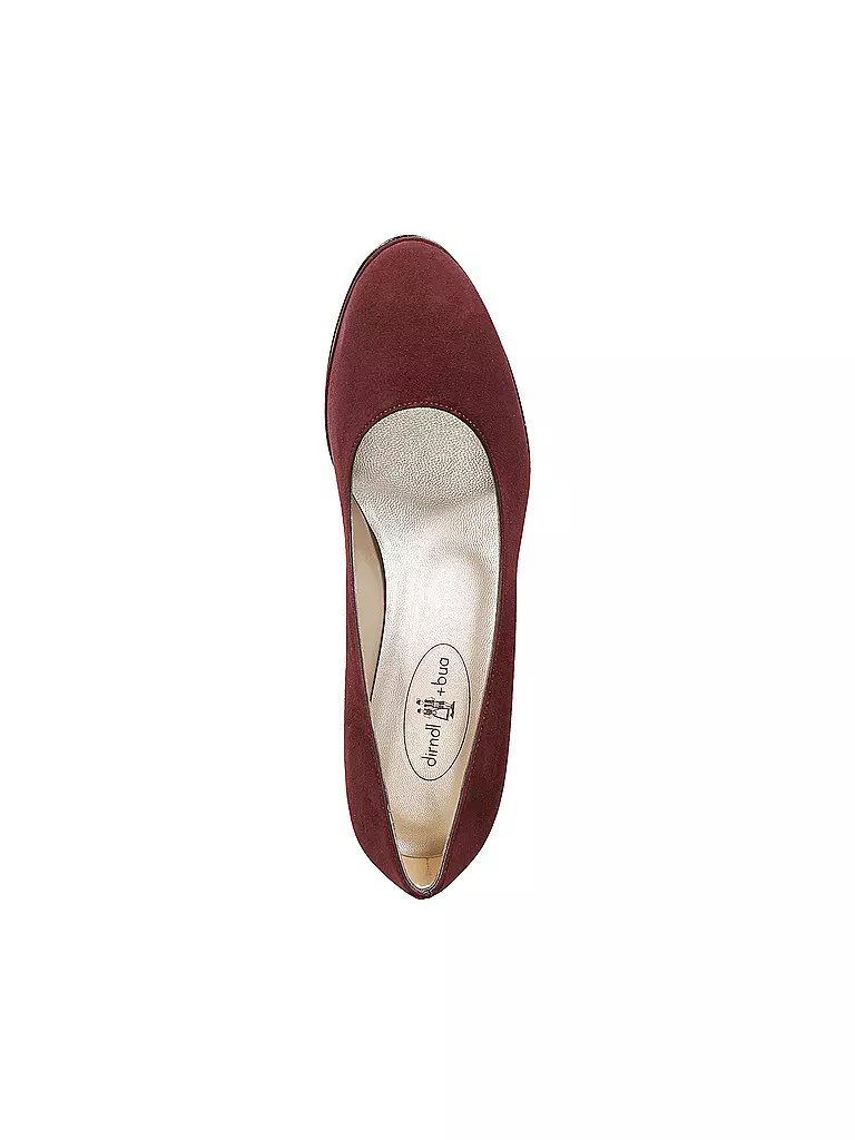 DIRNDL & BUA | Scarpe tradizionali - Décolleté | Rosso