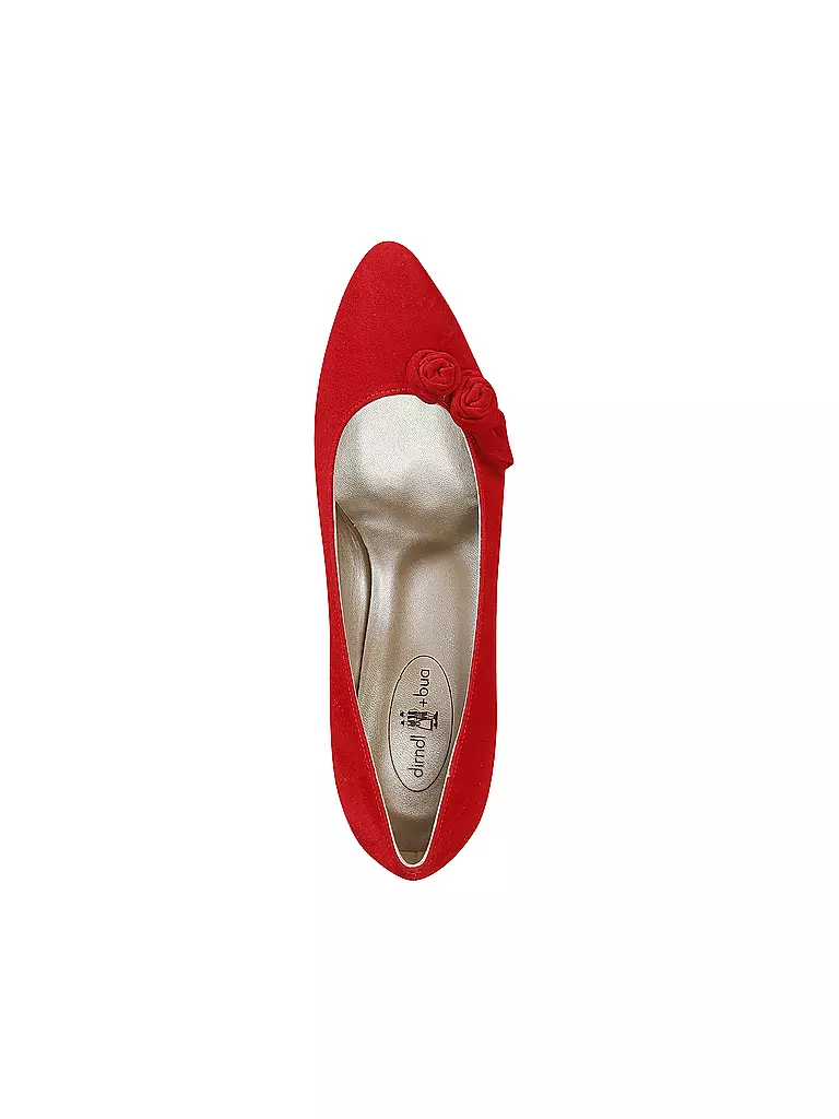 DIRNDL & BUA | Scarpe tradizionali - Décolleté | Rosso
