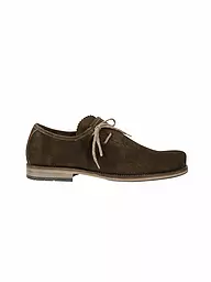 DIRNDL & BUA | Scarpe tradizionali - Haferlschuhe Antikbock | Marrone