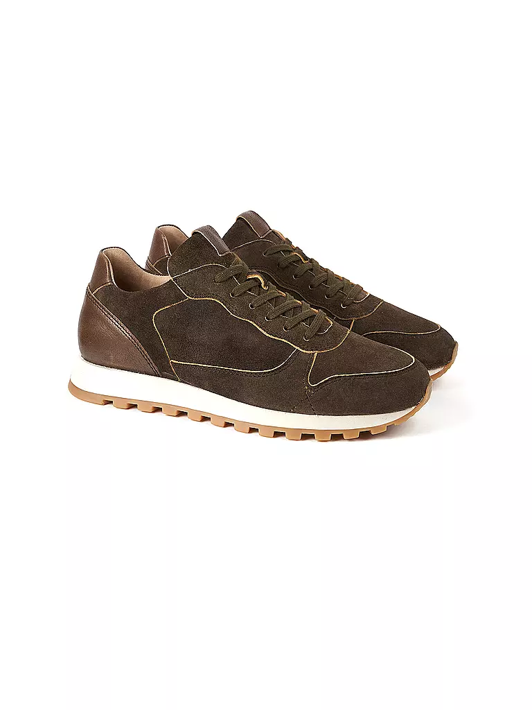 DIRNDL & BUA | Sneaker ANTIKBOCK | Marrone