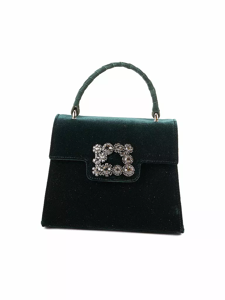 DIRNDL & BUA | Tasche - Henkeltasche GRETE | Verde scuro