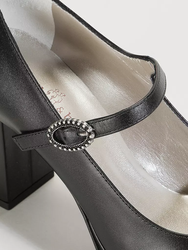 DIRNDL & BUA | Trachtenpumps | Nero