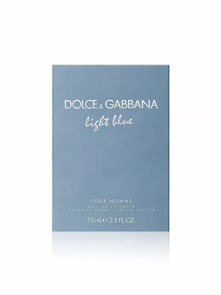 DOLCE&GABBANA | Light Blue Pour Homme Eau de Toilette 75ml | 