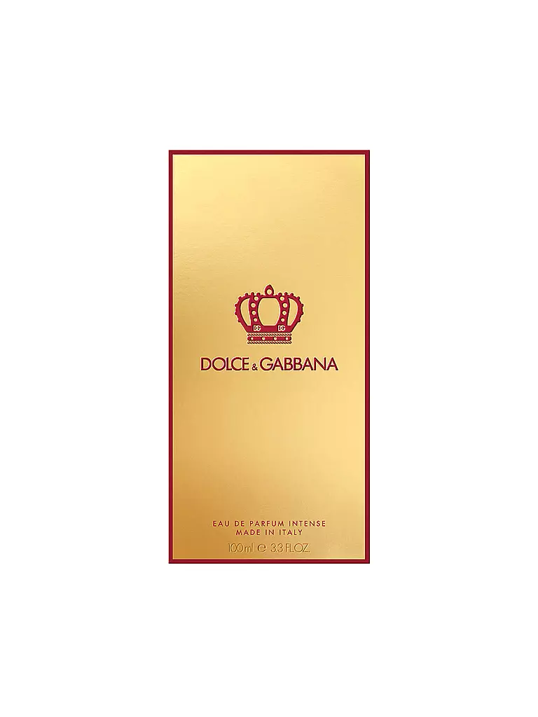 DOLCE&GABBANA | Q by Dolce&Gabbana Eau de Parfum Intense 100ml | Senza colore