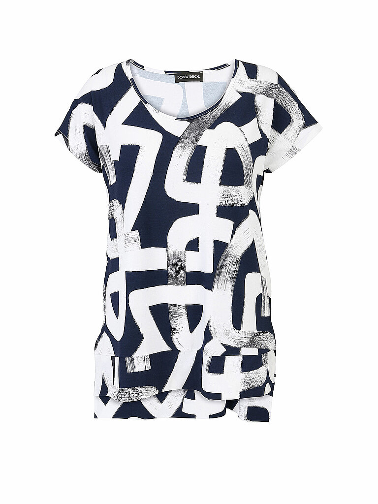 Doris Streich T-shirt blu 42