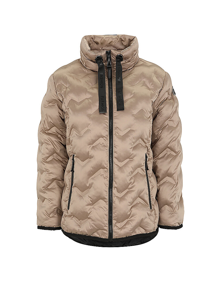 Giacca trapuntata beige 42