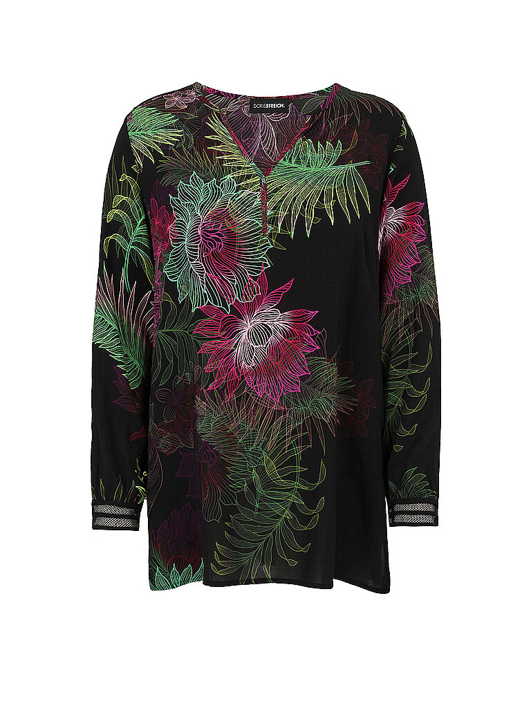 Doris Streich Bluse nero 52