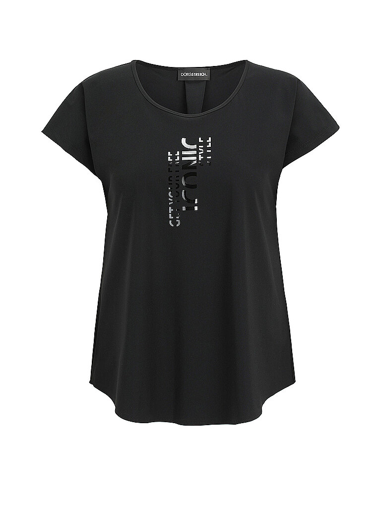 Doris Streich T-Shirt nero 38