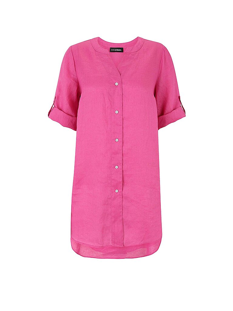 Blusa in lino rosa 40
