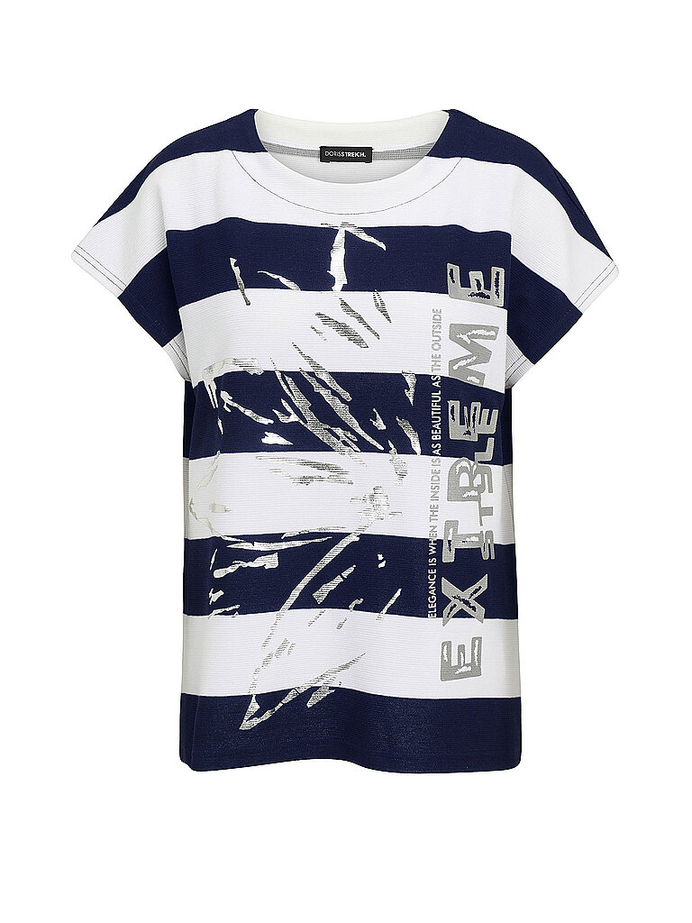 Doris Streich T-Shirt blu 48