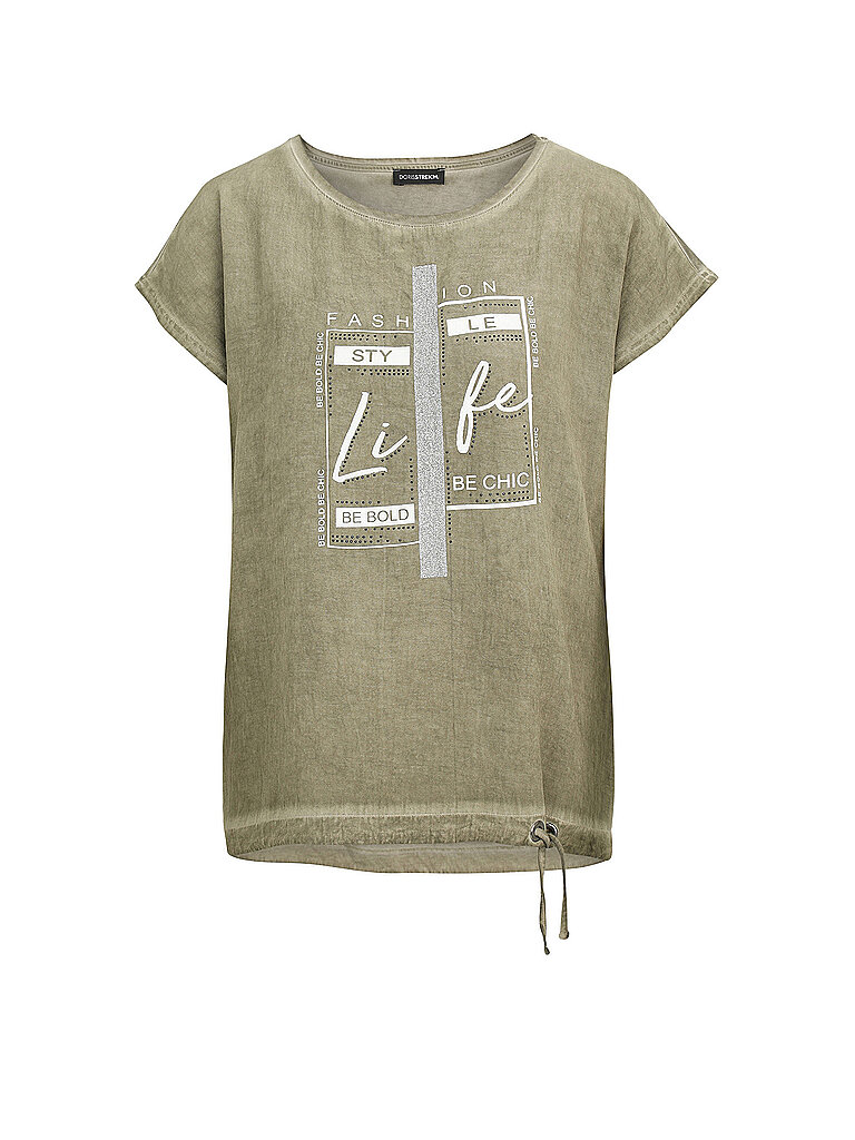 Doris Streich T-shirt oliva 52
