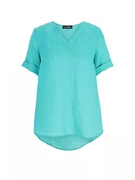 DORIS STREICH | Blusa di lino | Turchese