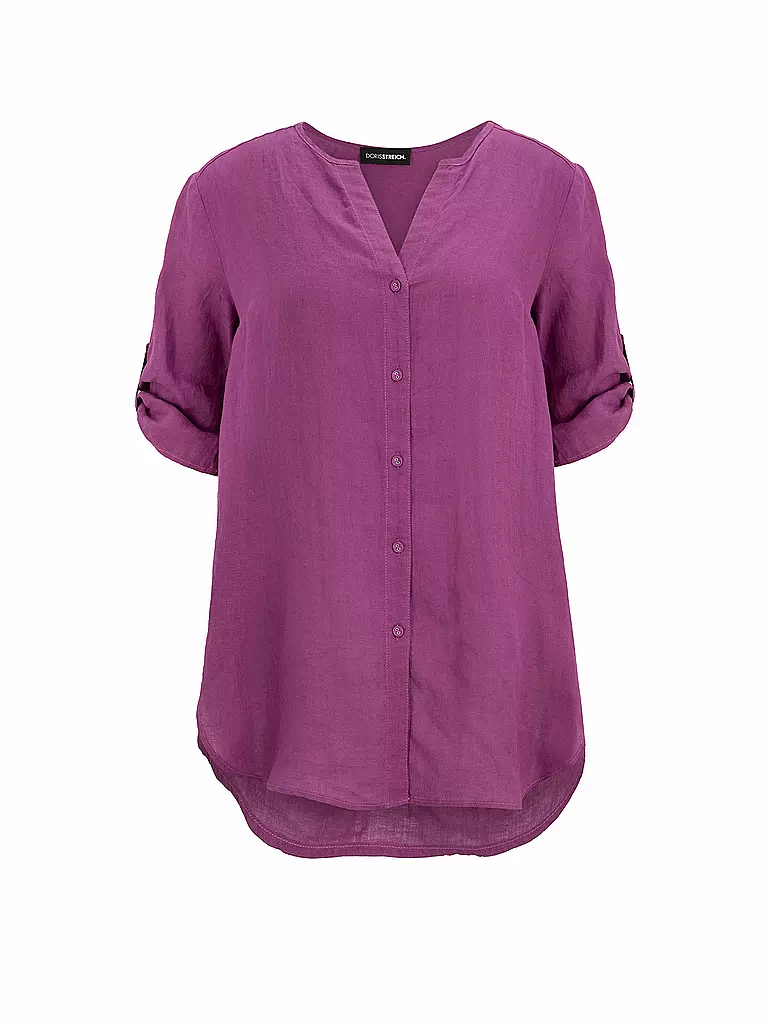 DORIS STREICH | Camicetta di lino | Fucsia