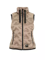 DORIS STREICH | Gilet trapuntato | Beige