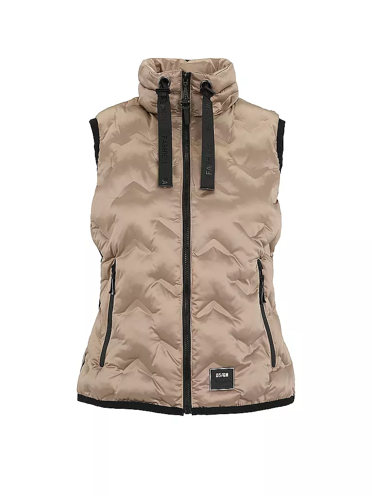 DORIS STREICH | Gilet trapuntato | Beige