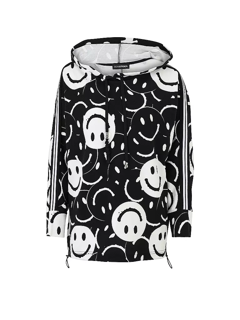 DORIS STREICH | Kapuzensweater - Felpa con cappuccio | Nero