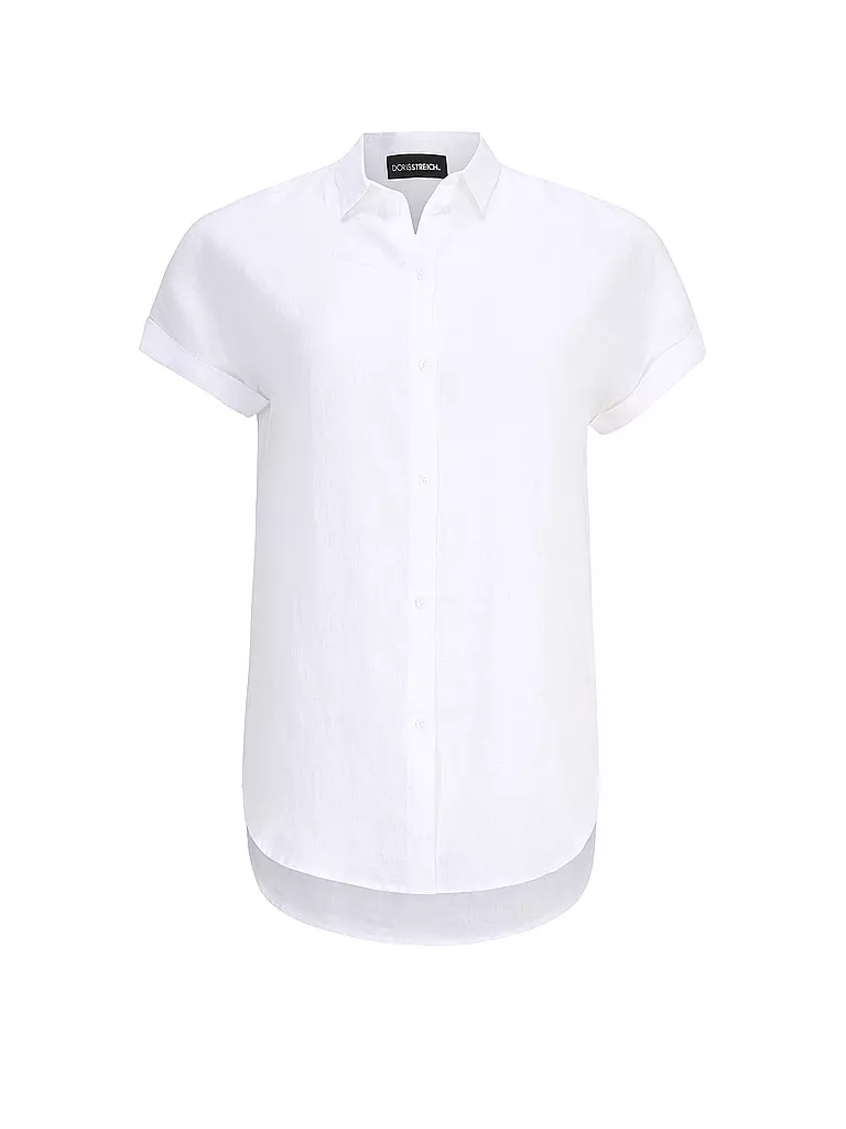 DORIS STREICH | Leinenbluse | Bianco