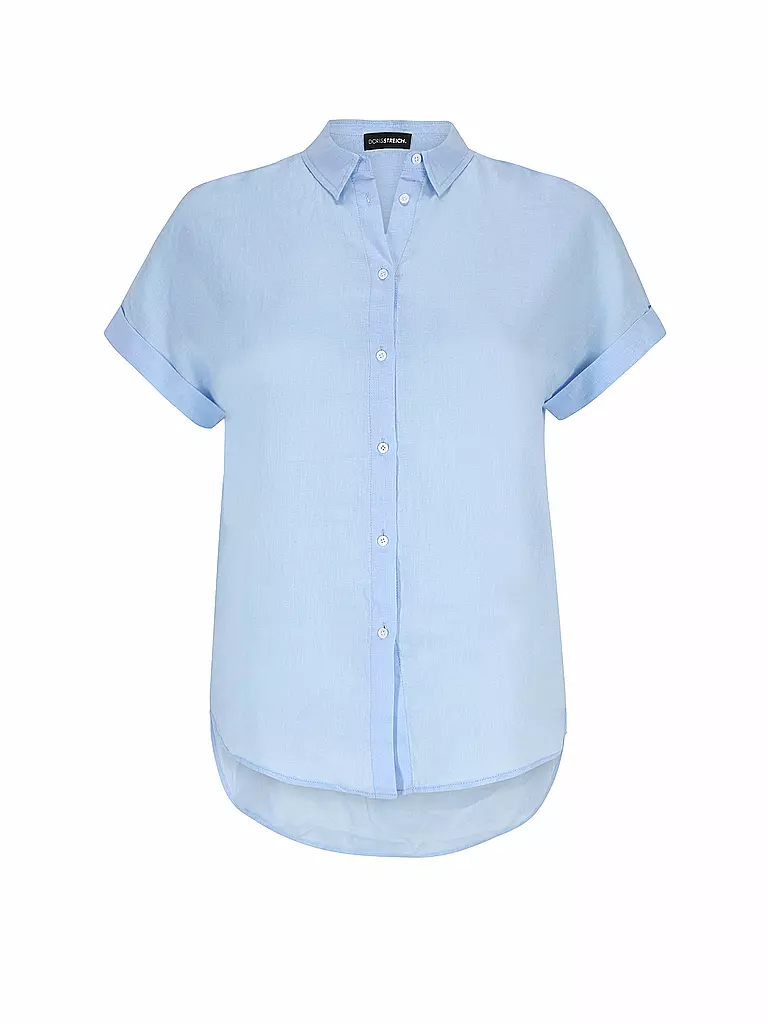 DORIS STREICH | Leinenbluse | Blu chiaro
